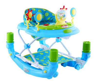 2 in 1 Musical Baby Walking Ring & Rocking Chair